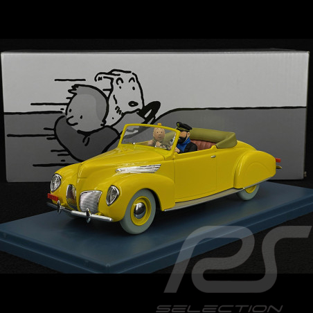 Tintin Captain Haddock's Convertible - The Seven Crystal Balls - Yellow 1/24 29902
