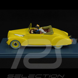 Tintin La Décapotable Du Capitaine Haddock - Les 7 Boules De Cristal - Jaune 1/24 29902
