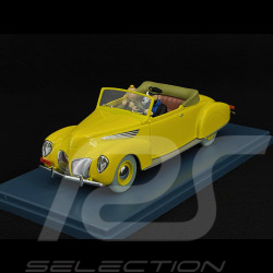 Tintin Captain Haddock's Convertible - The Seven Crystal Balls - Yellow 1/24 29902