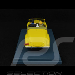 Tim Und Struppi Kapitän Haddocks Cabriolet – Die sieben Kristallkugeln – Gelb 1/24 29902