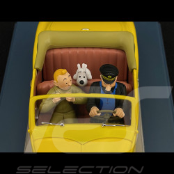 Tintin Captain Haddock's Convertible - The Seven Crystal Balls - Yellow 1/24 29902