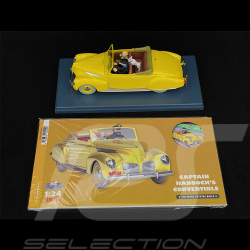 Tintin Captain Haddock's Convertible - The Seven Crystal Balls - Yellow 1/24 29902