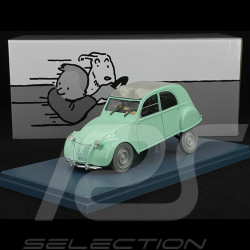 Tintin La 2CV Des Dupondt - L'Affaire Tournesol - Vert 1/24 29908