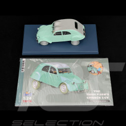 Tintin The 2CV Of The Thompson Twins - The Calculus Affair - Green 1/24 29908