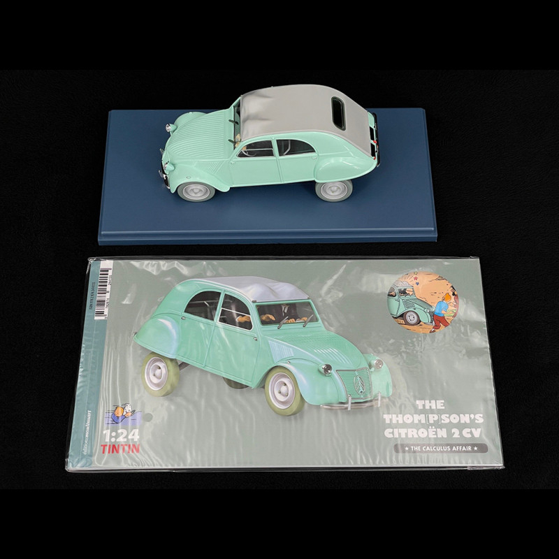 Tintin The 2CV Of The Thompson Twins - The Calculus Affair - Green