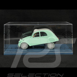Tintin The 2CV Of The Thompson Twins - The Calculus Affair - Green 1/24 29908
