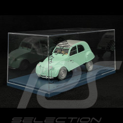 Tintin The 2CV Of The Thompson Twins - The Calculus Affair - Green 1/24 29908