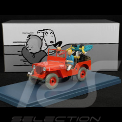 Tintin La Jeep Du Désert - Tintin Au Pays De L'Or Noir - Rouge 1/24 29947