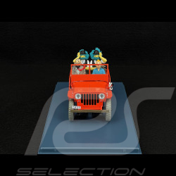 Tintin The Desert Jeep - Tintin In The Land Of Black Gold - Red 1/24 29947