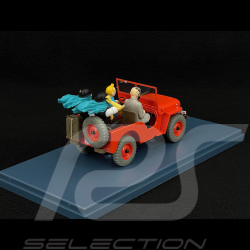 Tintin The Desert Jeep - Tintin In The Land Of Black Gold - Red 1/24 29947