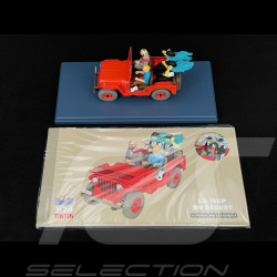 Tintin La Jeep Du Désert - Tintin Au Pays De L'Or Noir - Rouge 1/24 29947