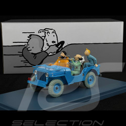 Tintin The Blue Jeep - Destination Moon - Blue 1/24 29904
