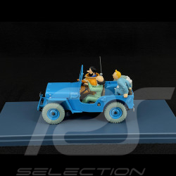 Tim Und Struppi Der Blaue Jeep – Reiseziel Mond – Blau 1/24 29904