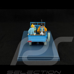 Tintin La Jeep Bleue - Objectif Lune - Bleu 1/24 29904
