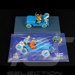 Tintin The Blue Jeep - Destination Moon - Blue 1/24 29904