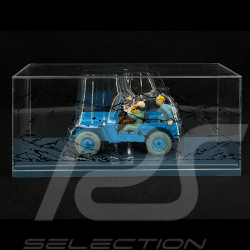 Tim Und Struppi Der Blaue Jeep – Reiseziel Mond – Blau 1/24 29904