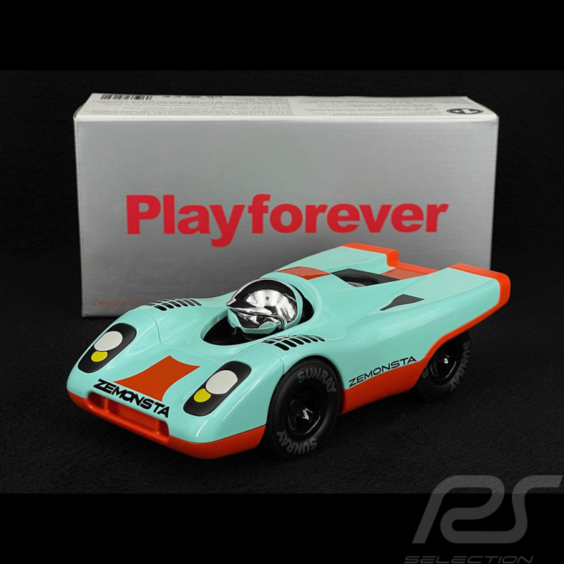 Vintage Miniatur 917 Inspiration Blau / Orange Zemonsta Klaus Playforever PLZEM69