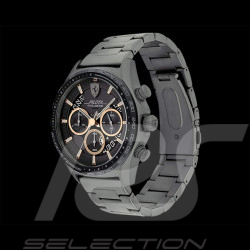 Ferrari Watch Pilota Evo Chronograph Grey Metal Bracelet FE-083-0824
