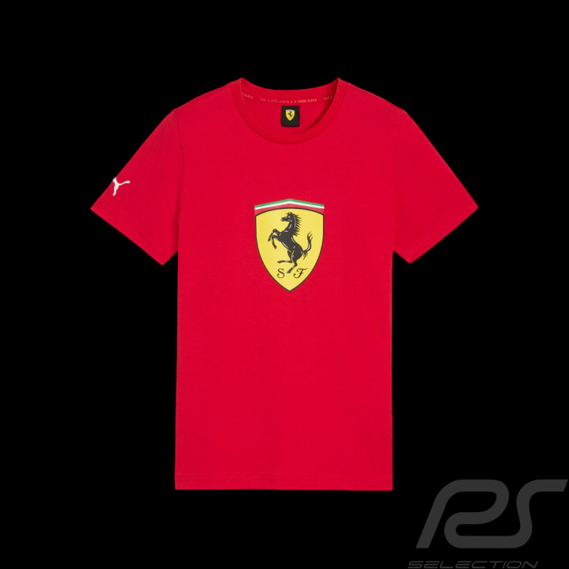 Ferrari T-shirt F1 Team Puma Ecusson Red 630435-02 - Kids