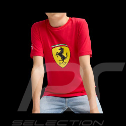 T-shirt Ferrari F1 Team Puma Ecusson Rouge 630435-02 - Enfant