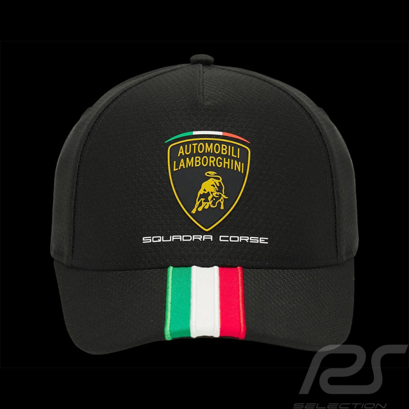 Lamborghini Hat Squadra Corse Tricolor Black – 400023320001