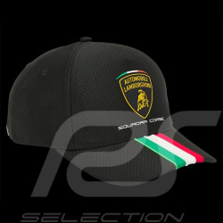 Casquette Lamborghini Squadra Corse Tricolore Noire – 400023320001