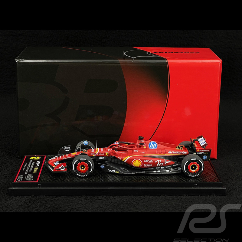Charles Leclerc Ferrari SF-24 n° 16 Winner Italy GP 2024 1/43 BBR Models BBRC307A