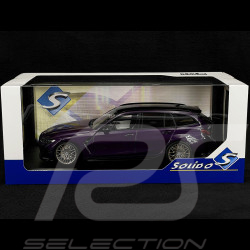 BMW M3 G81 Touring Performance 2024 Twilight Purple Pear 1/18 Solido S1813701
