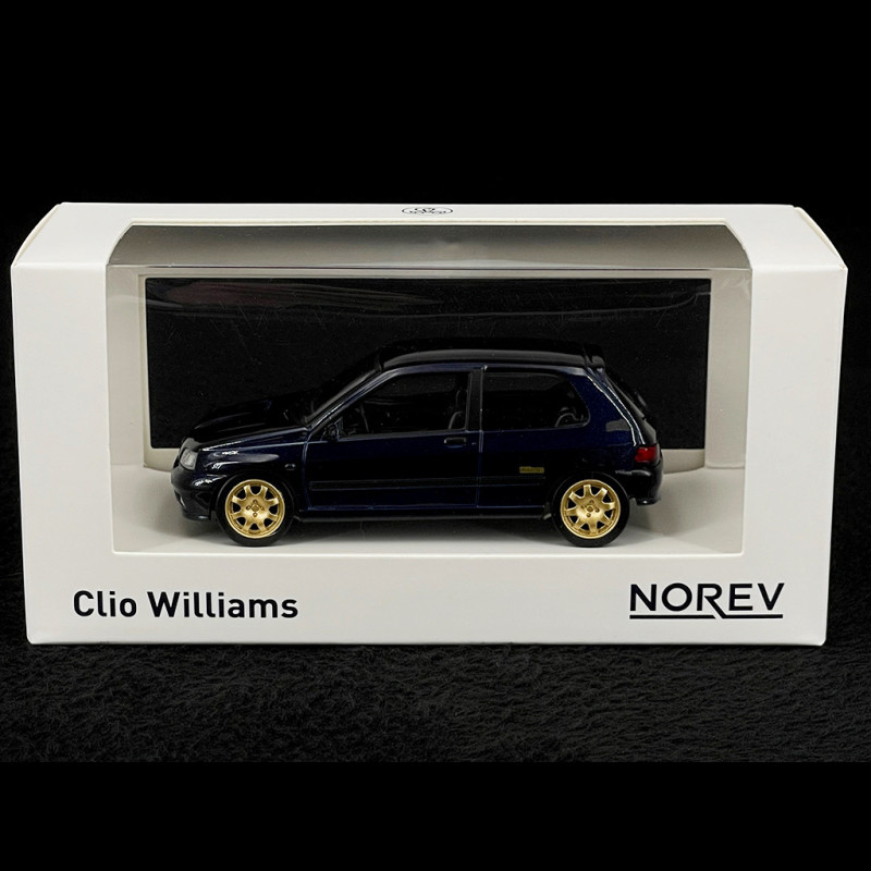 Modèle Réduit Renault Clio Williams 1996 Bleue - Échelle 1/43 Par Norev
