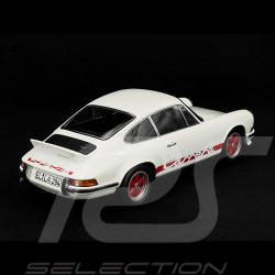 Porsche 911 Carrera RS 2.7 1973 Weiß / Rot gestreift 1/12 Norev 127514