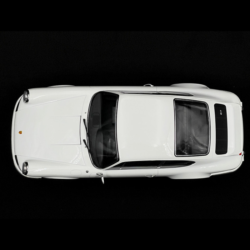 Porsche 911 Carrera RS 2.7 1973 White / Red Stripes 1/12 Norev 127514