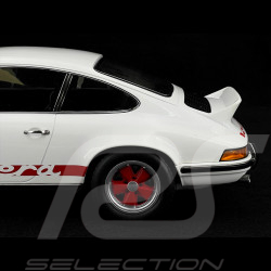 Porsche 911 Carrera RS 2.7 1973 White / Red Stripes 1/12 Norev 127514