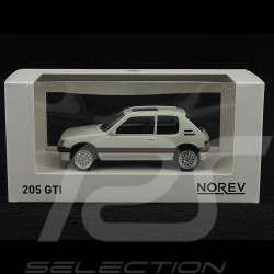Peugeot 205 GTI 1986 Meije White 1/43 Norev Jet-Car 471738