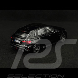 Audi RS3 2025 Noir Mythe 1/18 Norev 188388