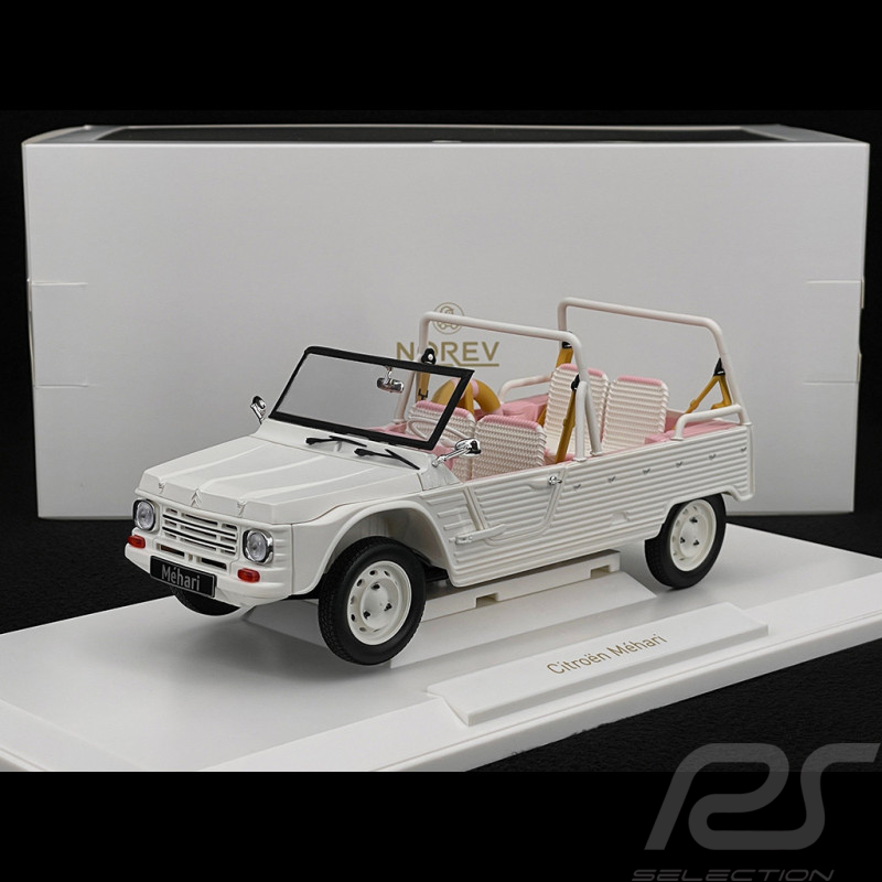 Citroën Méhari Eden Sorbet Hôtel Martinez 2023 Blanc / Rose 1/18 Norev 181804