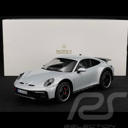 Porsche 911 Dakar Type 992 2023 Ice Grey Metallic 1/18 Norev 187242