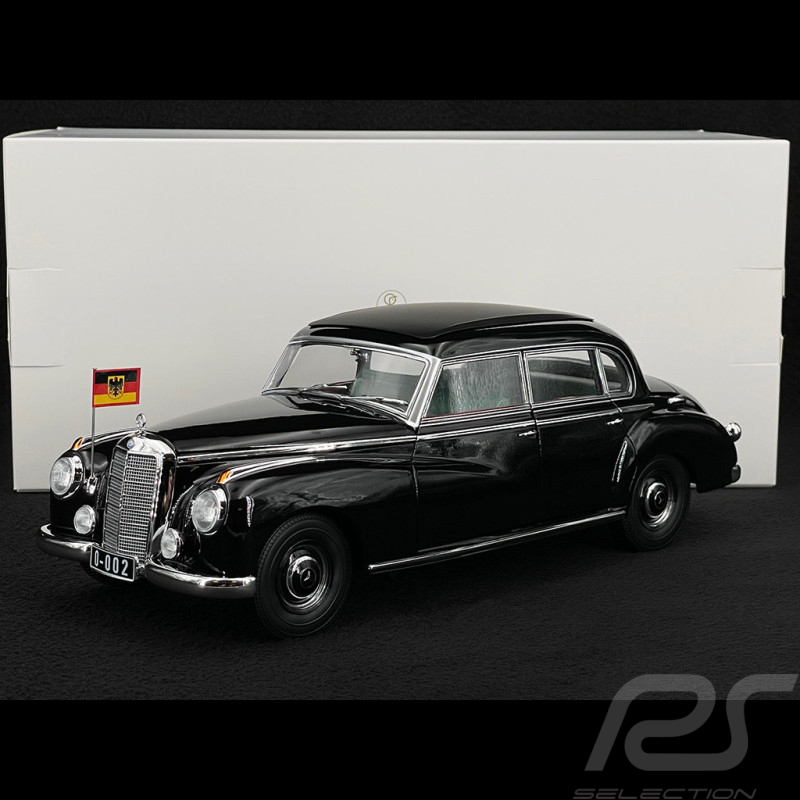 Mercedes-Benz 300B W186 Limousine Konrad Adenauer 1955 Noir 1/18 Norev 183707