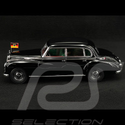 Mercedes-Benz 300B W186 Limousine Konrad Adenauer 1955 Black 1/18 Norev 183707