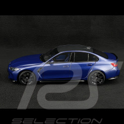 BMW M3 2024 Matt Blue Metallic 1/18 Minichamps 110020220