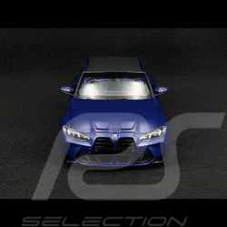 BMW M3 2024 Matt Blue Metallic 1/18 Minichamps 110020220
