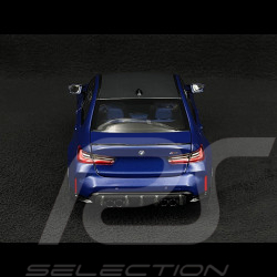 BMW M3 2024 Matt Blue Metallic 1/18 Minichamps 110020220