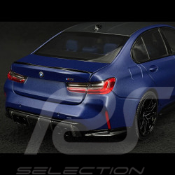 BMW M3 2024 Matt Blue Metallic 1/18 Minichamps 110020220