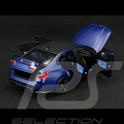 BMW M3 2024 Bleu Mat Métallique 1/18 Minichamps 110020220