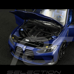 BMW M3 2024 Matt Blau Metallic 1/18 Minichamps 110020220