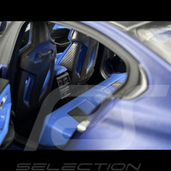 BMW M3 2024 Bleu Mat Métallique 1/18 Minichamps 110020220