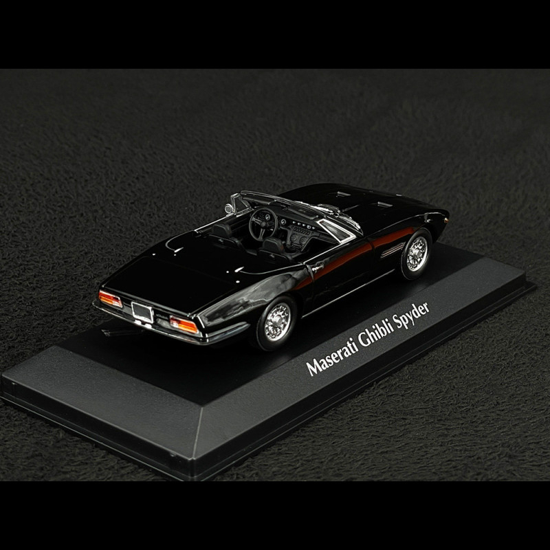 Minichamps maxichamps 940123331 MASERATI GHIBLI SPYDER – 1969 – BLACK 1/43