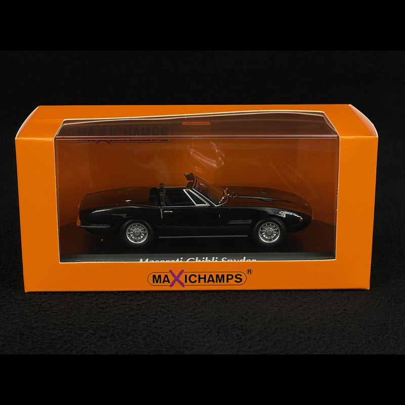 Maserati Ghibli Spyder 1969 Noir 1/43 Minichamps 940123331