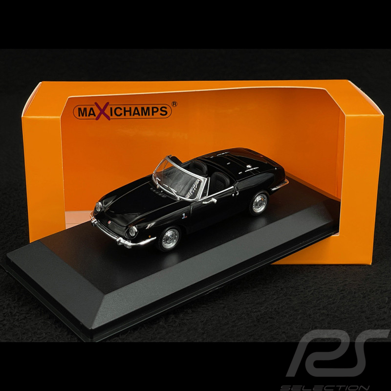 Fiat 850 Sport Spider 1968 Black 1/43 Minichamps 940121231