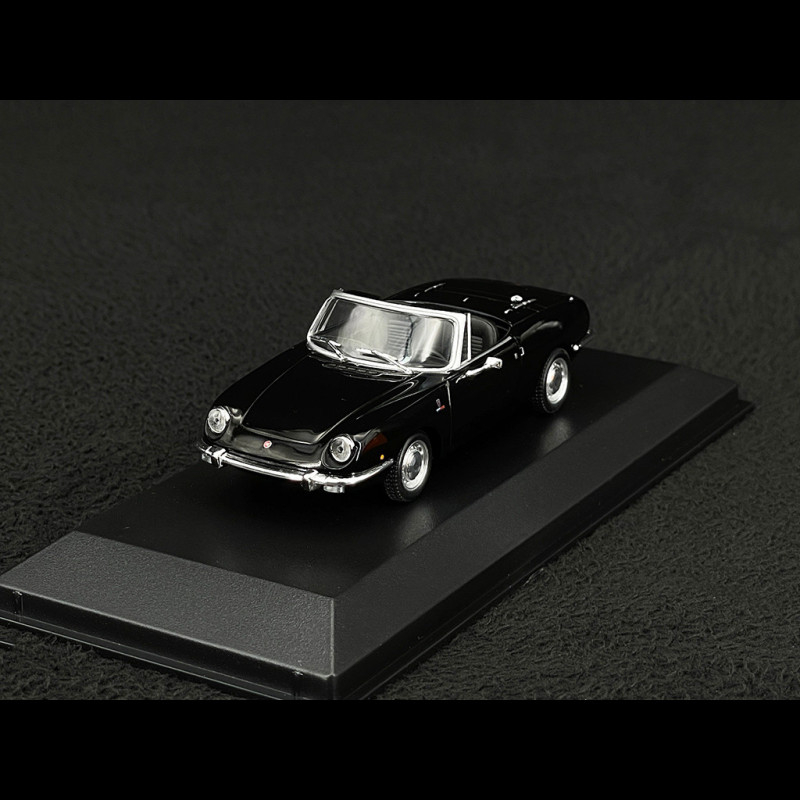 Fiat 850 Sport Spider 1968 Black 1/43 Minichamps 940121231