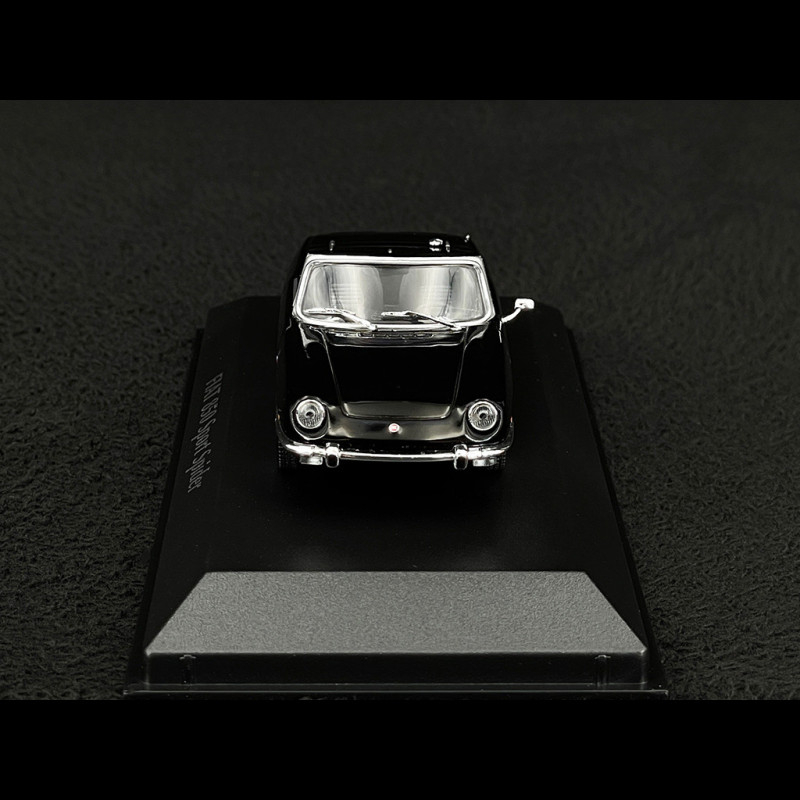 Fiat 850 Sport Spider 1968 Black 1/43 Minichamps 940121231